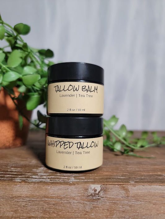 2 oz Tallow - Lavender and Tea Tree