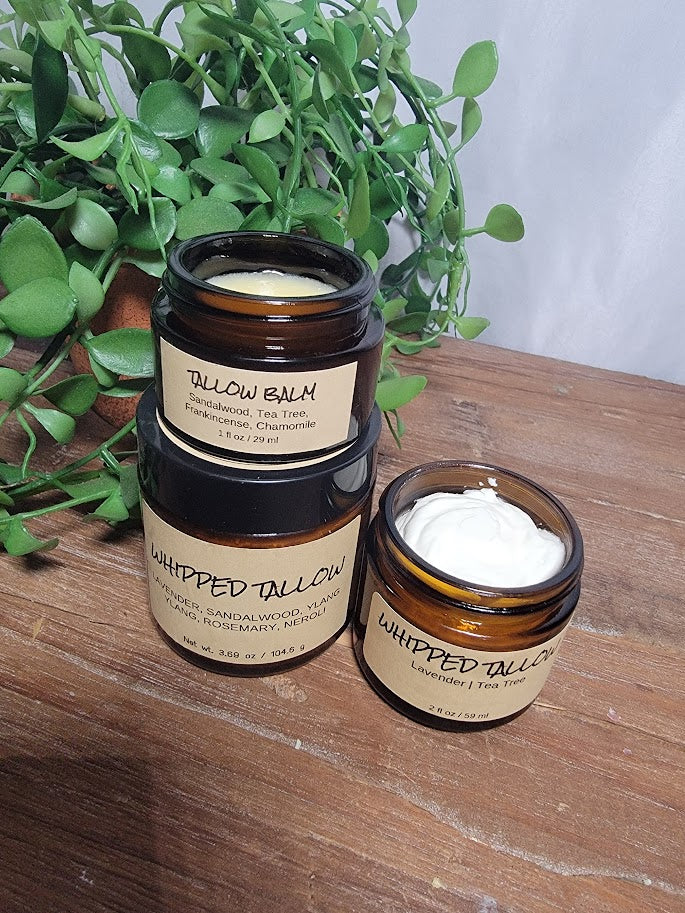 4 oz Tallow - Lavender and Tea Tree